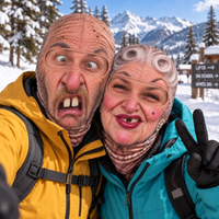 Funny Face Ski Mask Balaclava