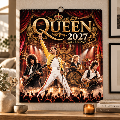 Royal Stage Rock Legends 2027 Wall Calendar