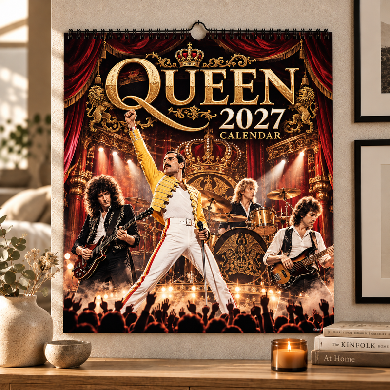 Royal Stage Rock Legends 2027 Wall Calendar
