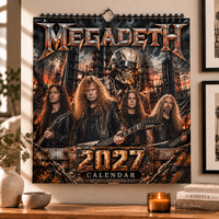 Industrial Thrash Metal 2027 Wall Calendar