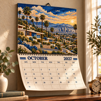 Los Angeles Baseball Fan 2027 Wall Calendar