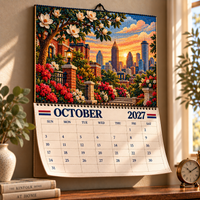 Atlanta Baseball Fan 2027 Wall Calendar