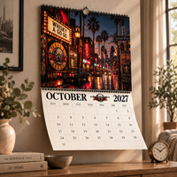 Sunset Strip Rock Legends 2027 Wall Calendar