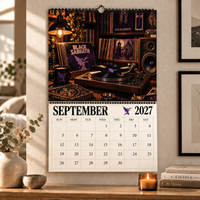 Gothic Metal Pioneers 2027 Wall Calendar