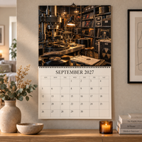Industrial Thrash Metal 2027 Wall Calendar
